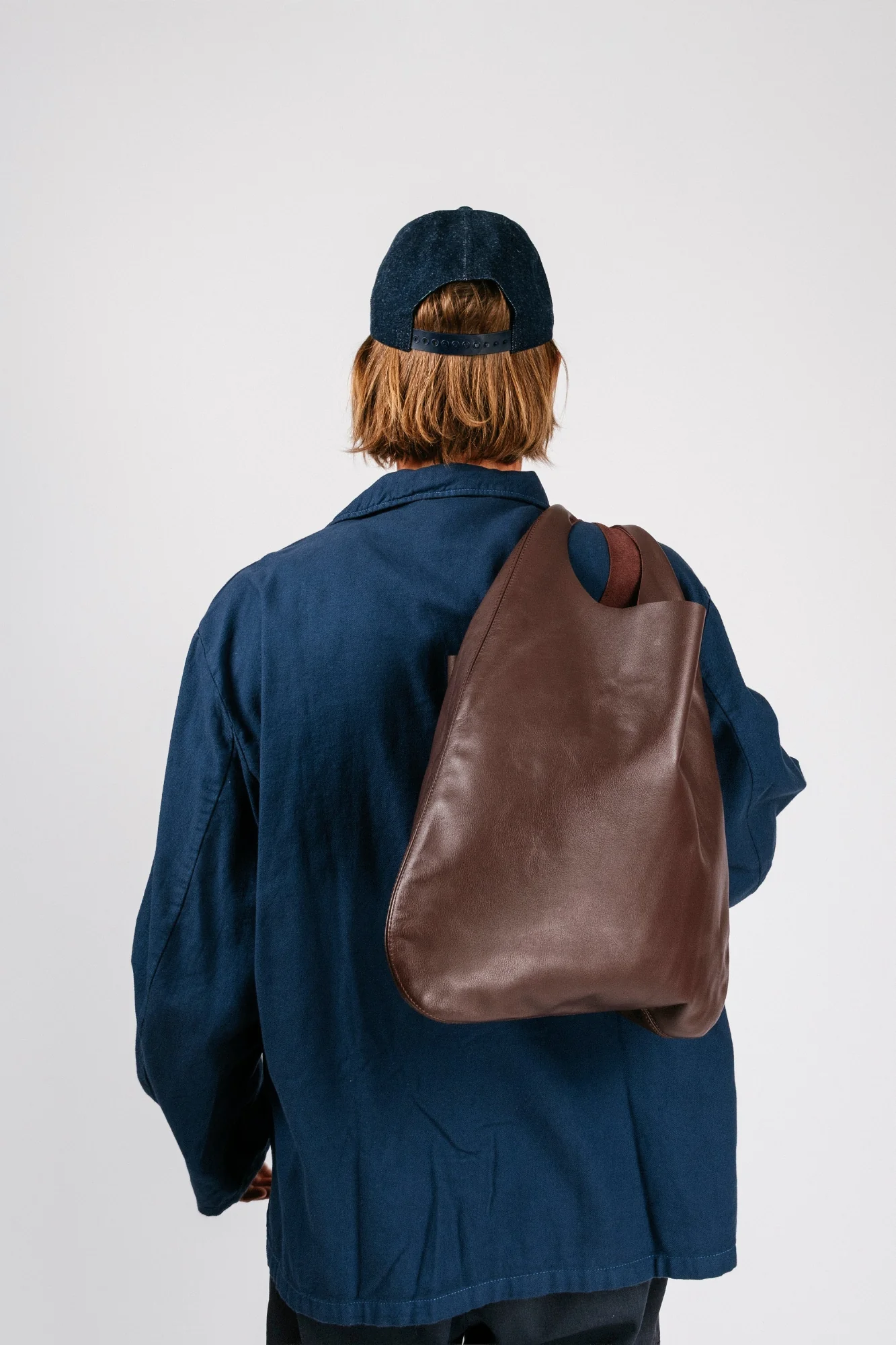 Bordeaux Leather Tote - Image 9
