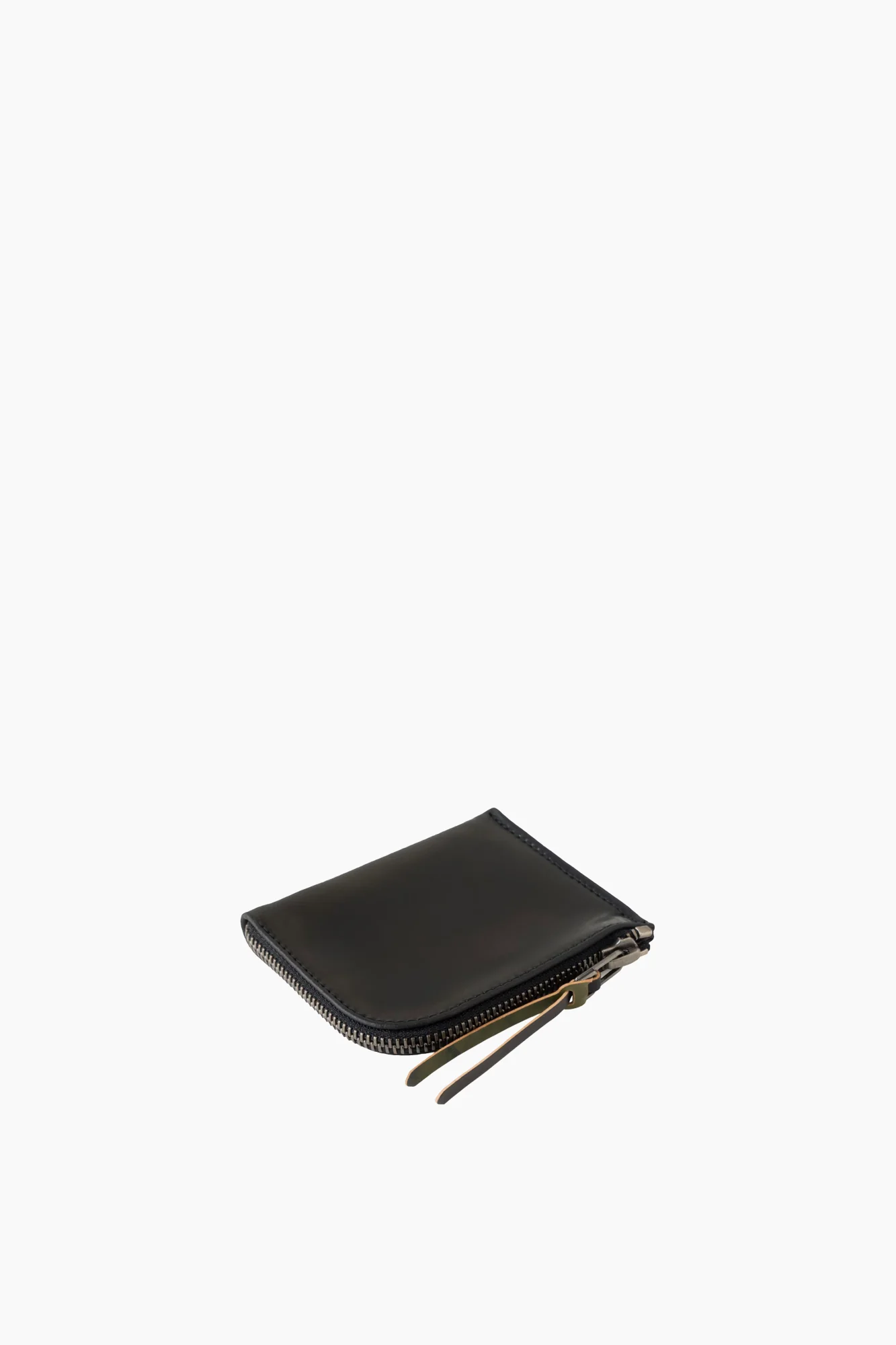 Cordovan Zip Wallet | Black Shell - Image 2
