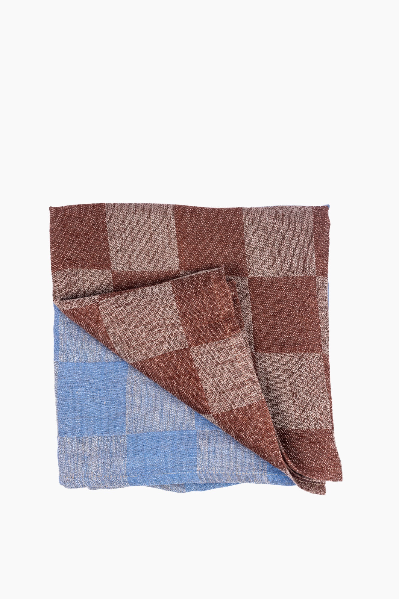 Italian Linen Duo Tone Check Tea Towel | 3 Colors