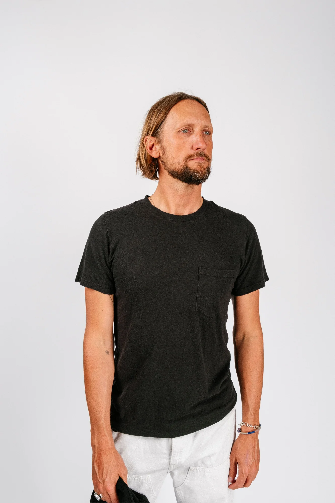 Jung Pocket Tee | Black - Image 11