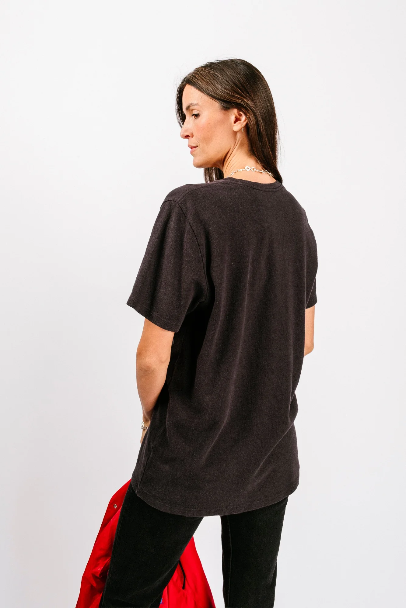 Jung Pocket Tee | Black - Image 4
