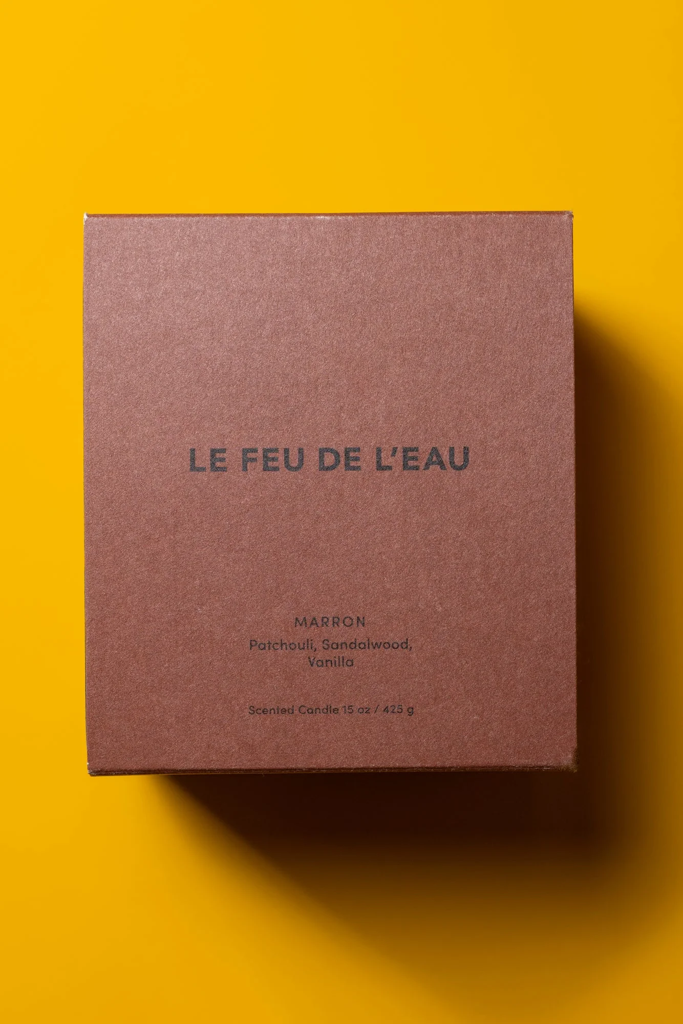 Marron Artisanal Candle - Image 3