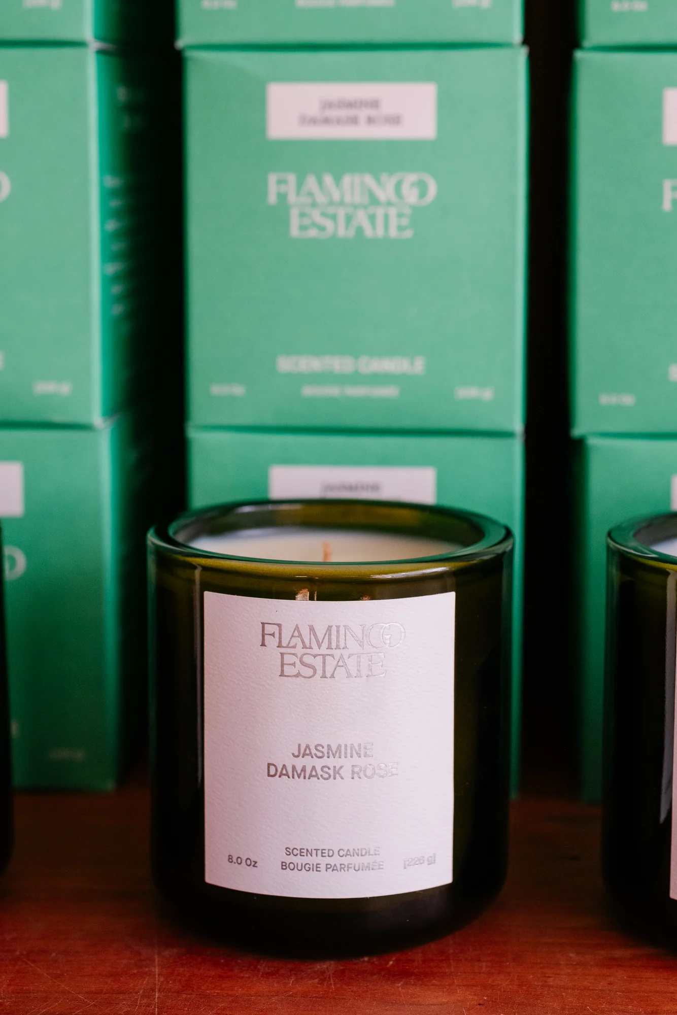 Night Blooming Jasmine & Damask Rose Candle - Image 8