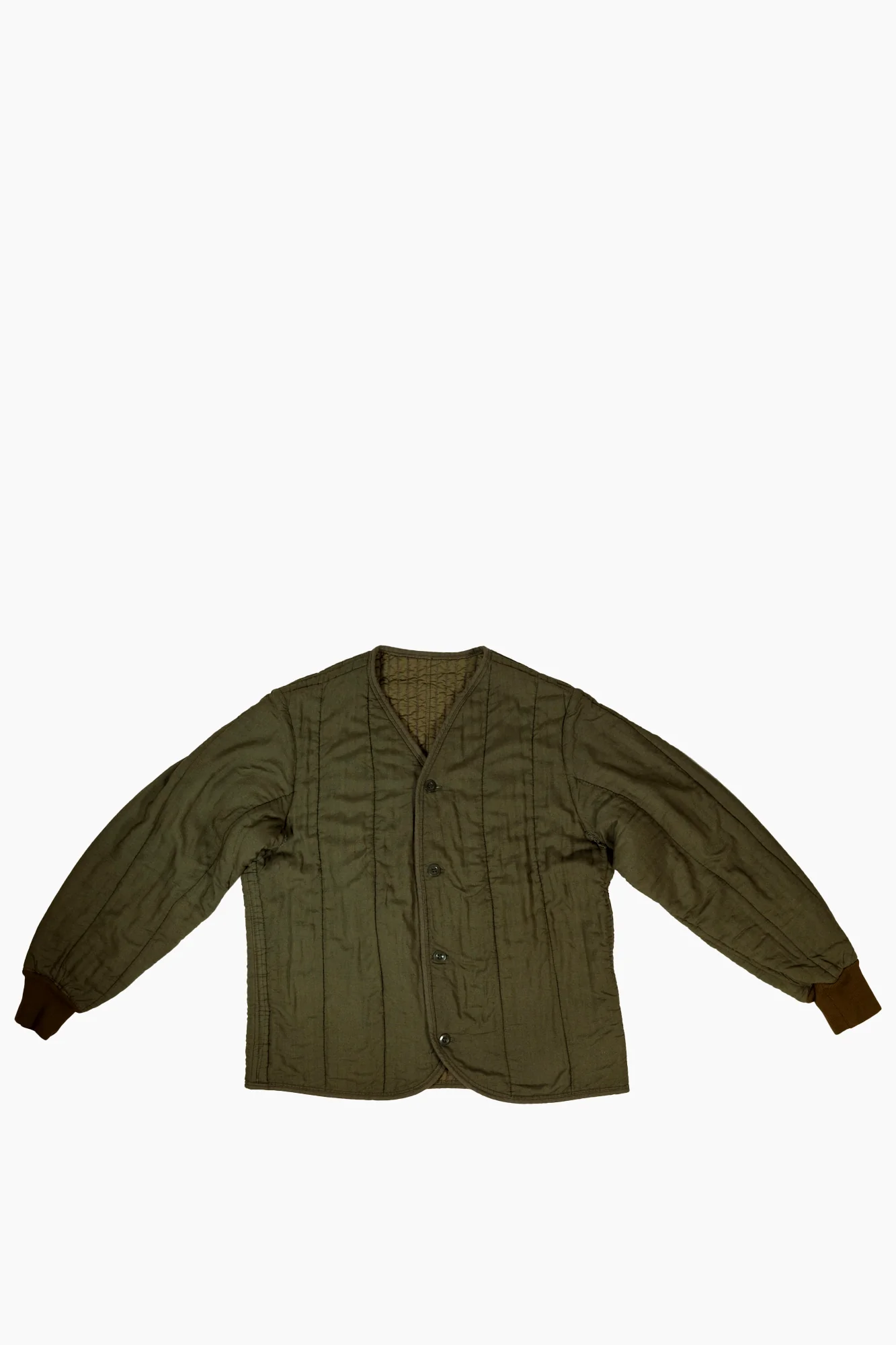 Quilt Jacket | Olive Green - Image 4