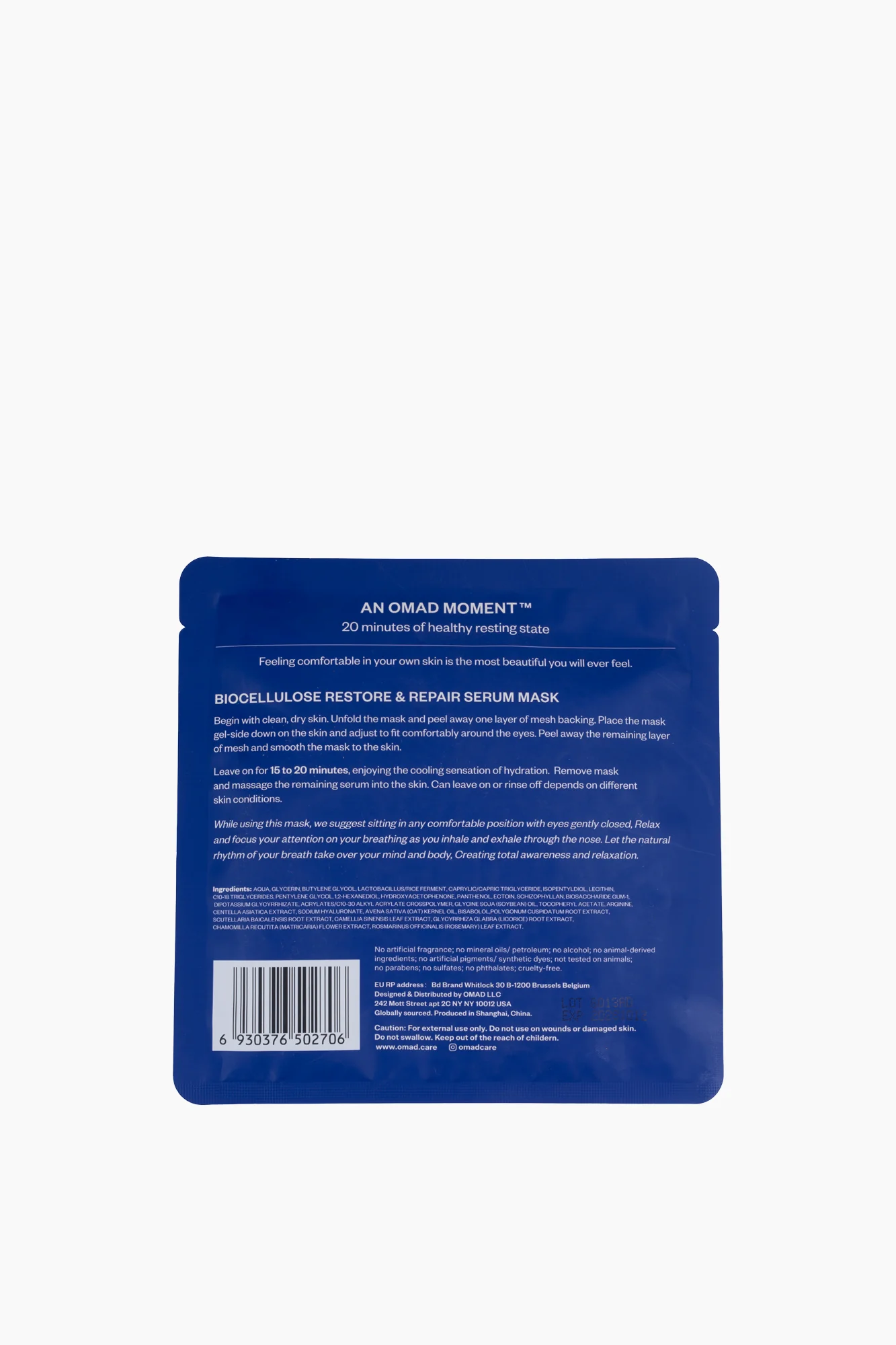 Bio Cellulose Restore & Repair Serum Sheet Mask - Image 2