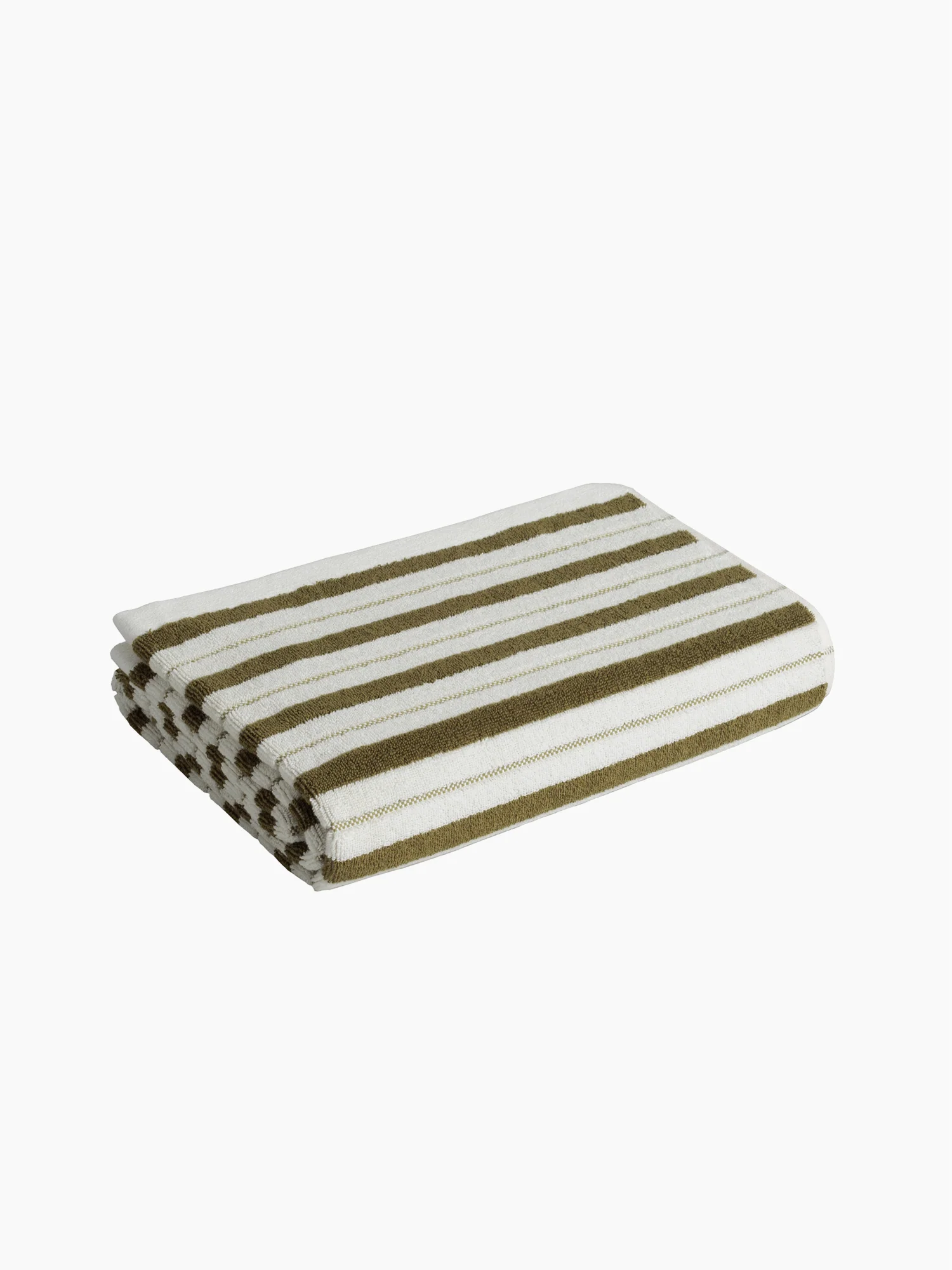 Organic Cotton Lake House Stripe Towels | Caper & Chalk - Image 4