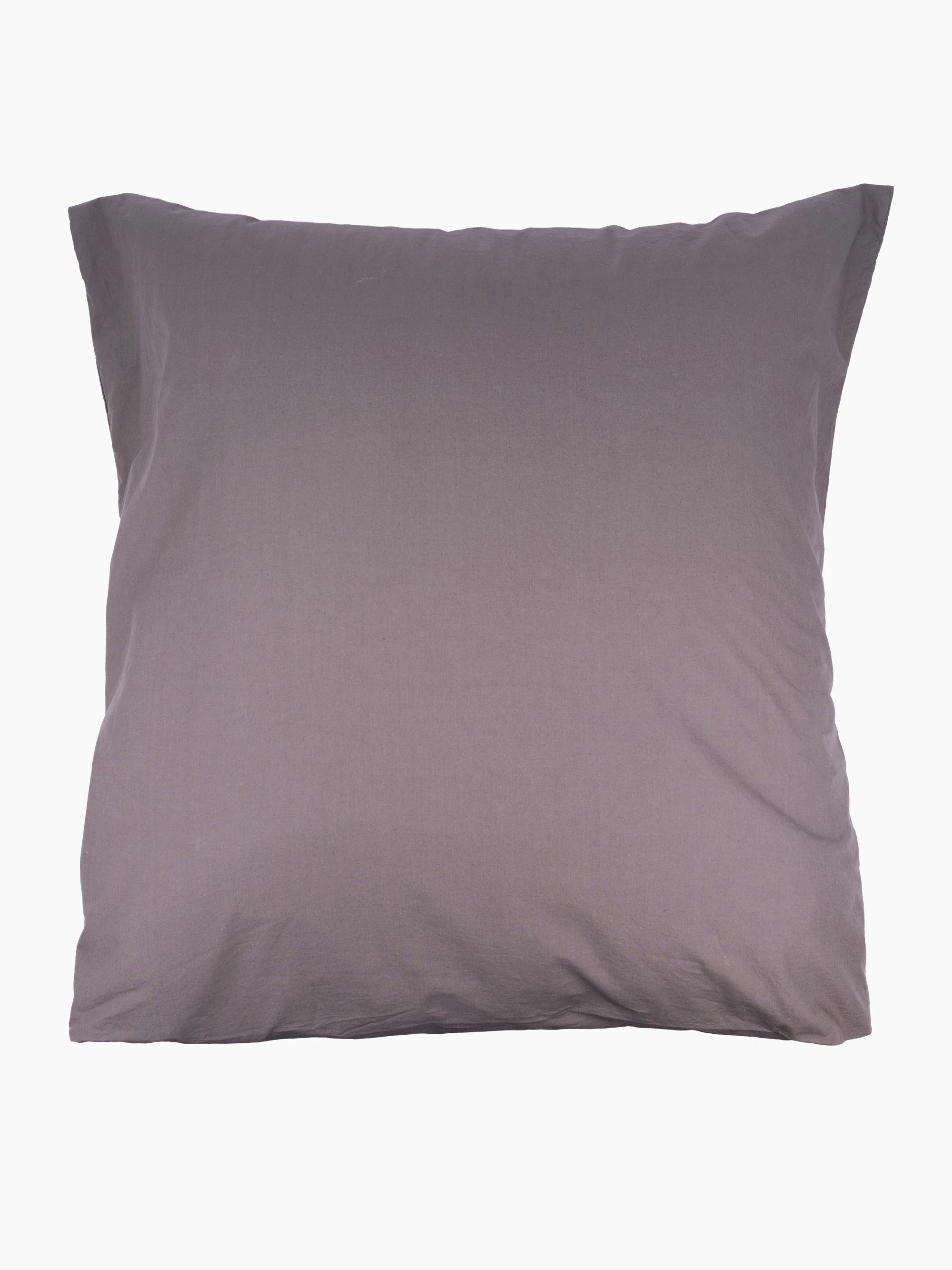 Organic Cotton Percale Bedding | Dark Taupe - Image 6