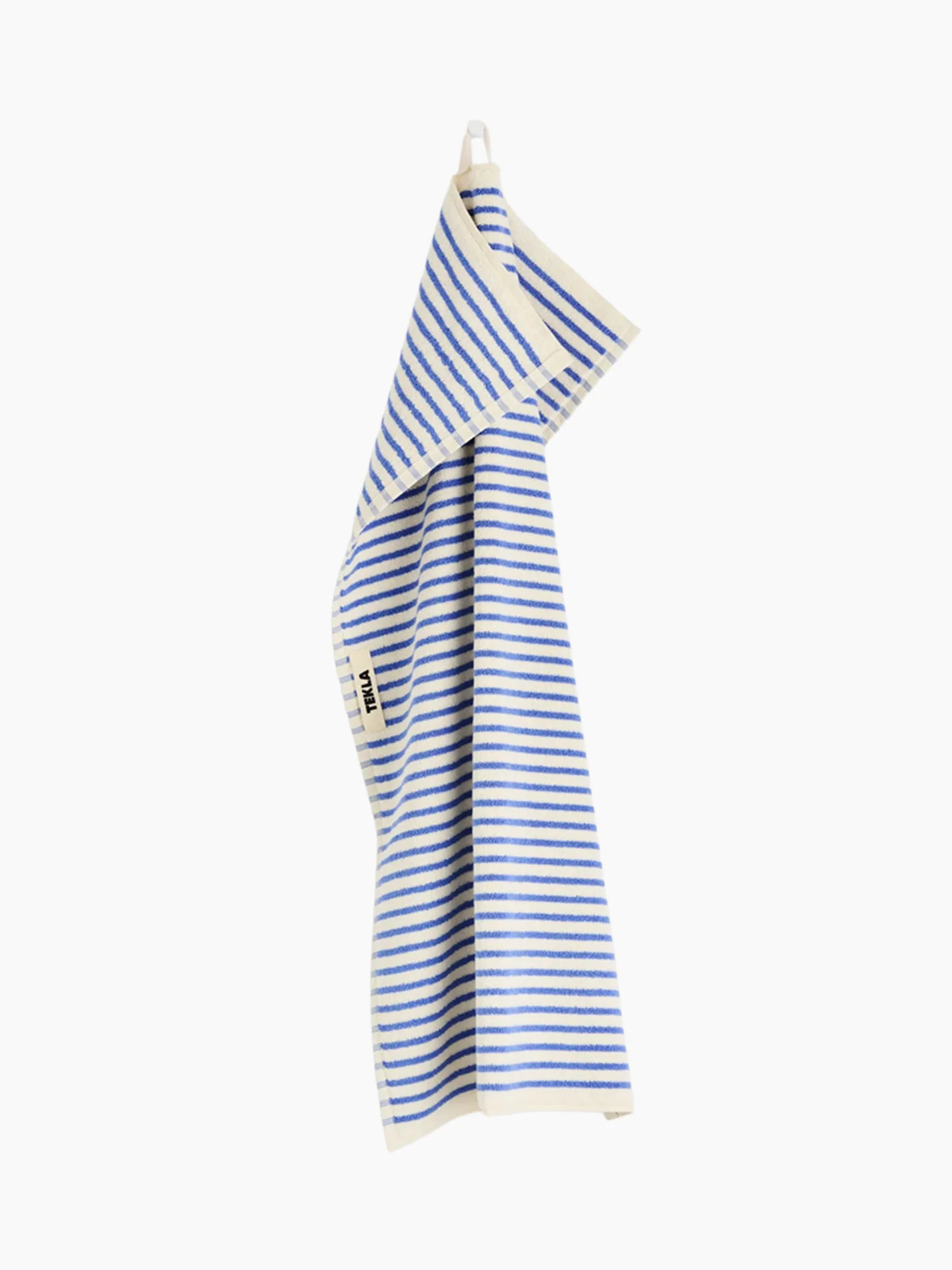 Organic Cotton Striped Towels & Bath Mat | Coastal - Image 4