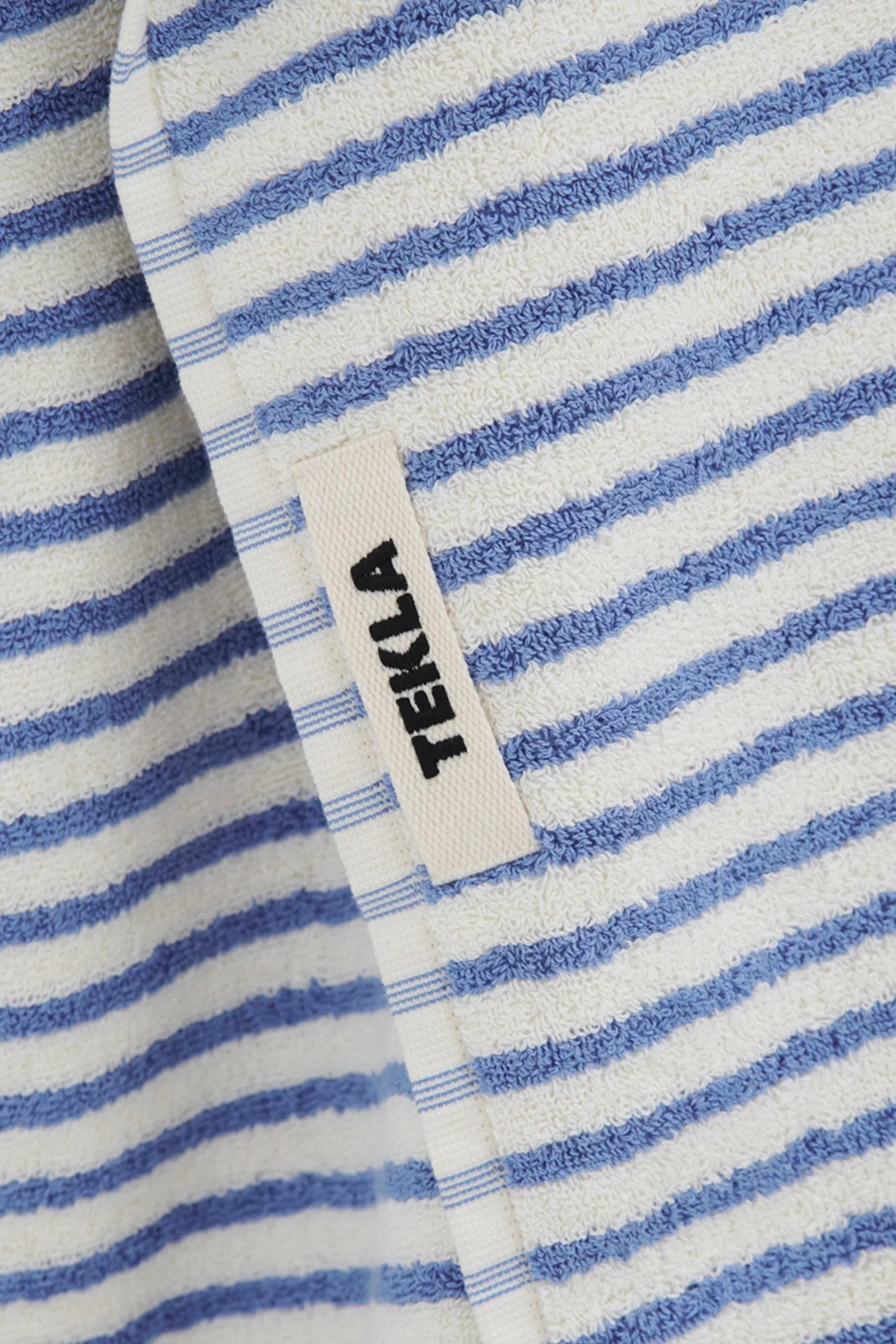 Organic Cotton Striped Towels & Bath Mat | Coastal - Image 5