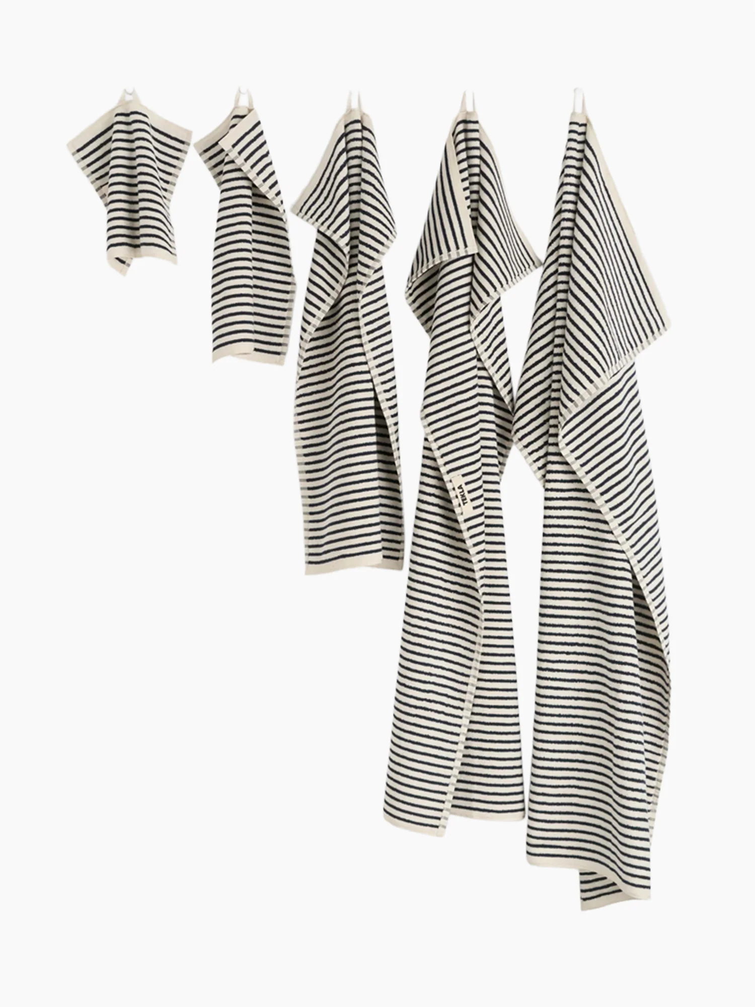 Organic Cotton Striped Towels & Bath Mat | Sailor - Image 3