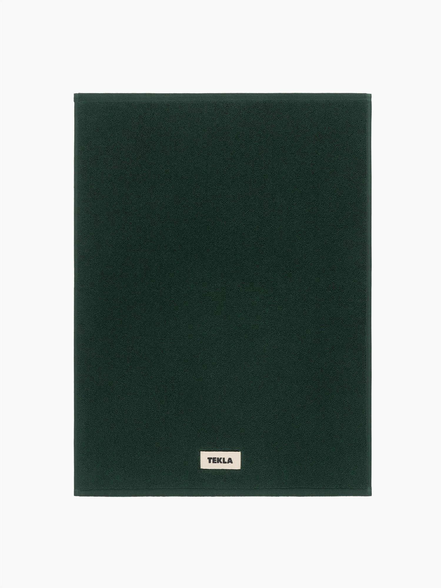 Organic Cotton Towels & Bath Mat | Forest Green - Image 7