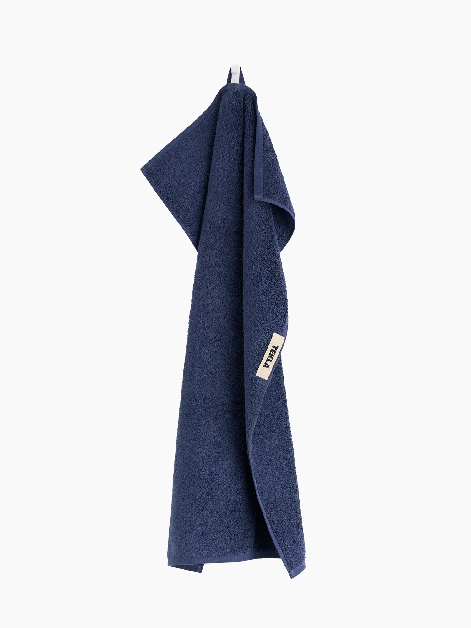 Organic Cotton Towels & Bath Mat | Navy - Image 4