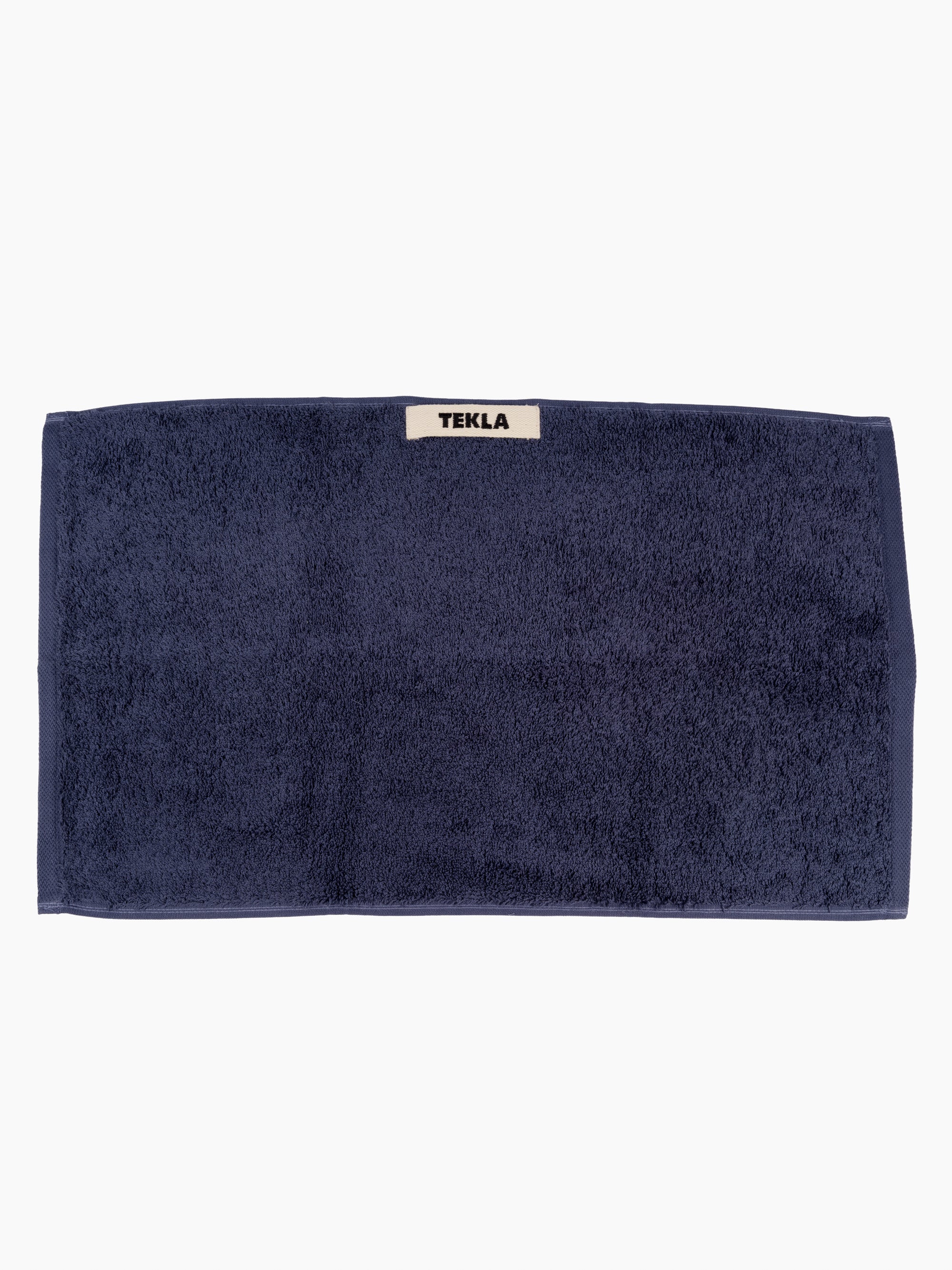 Organic Cotton Towels & Bath Mat | Navy - Image 7