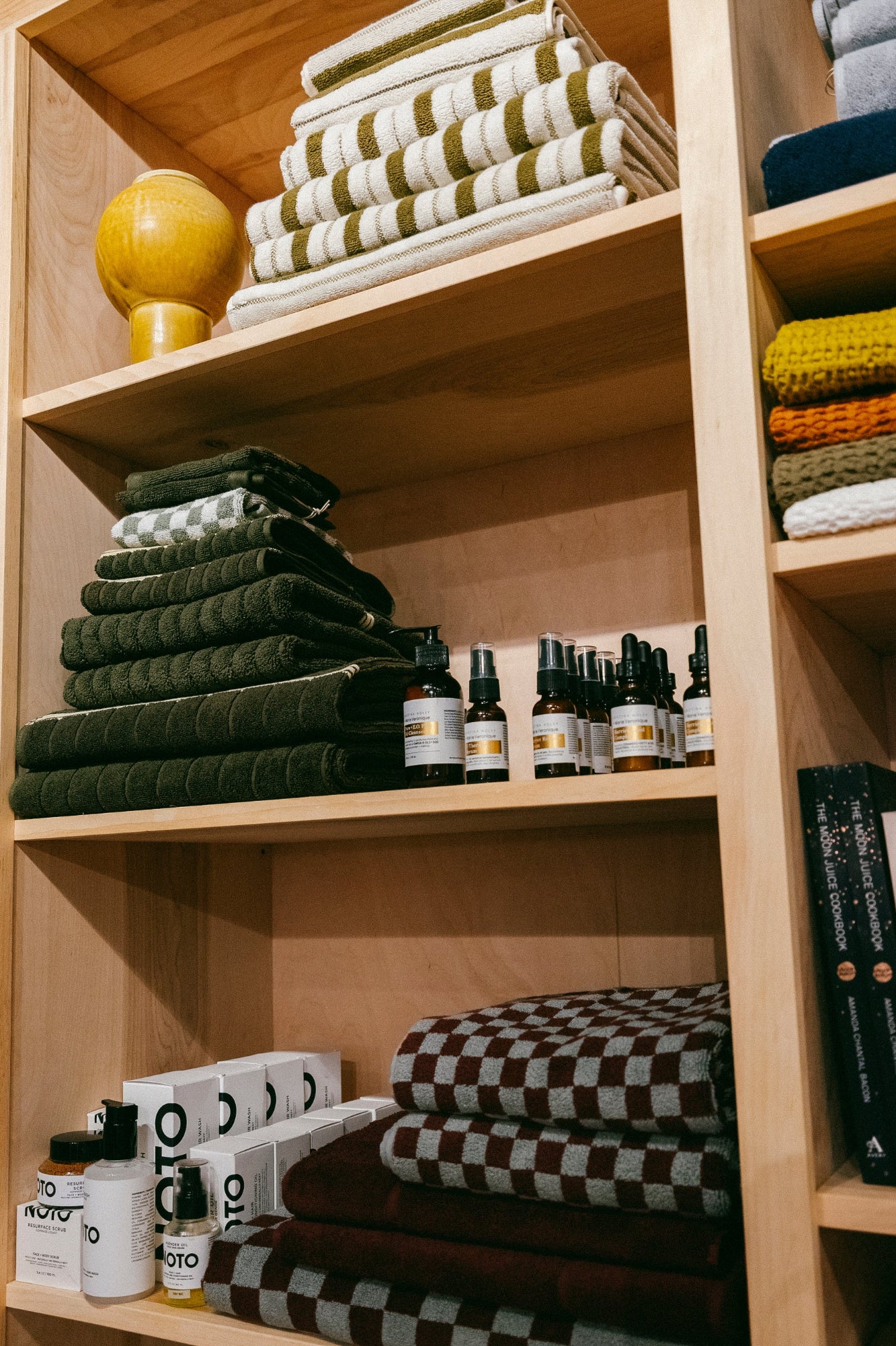 Organic Cotton Underwood Towels | Moss - Image 11