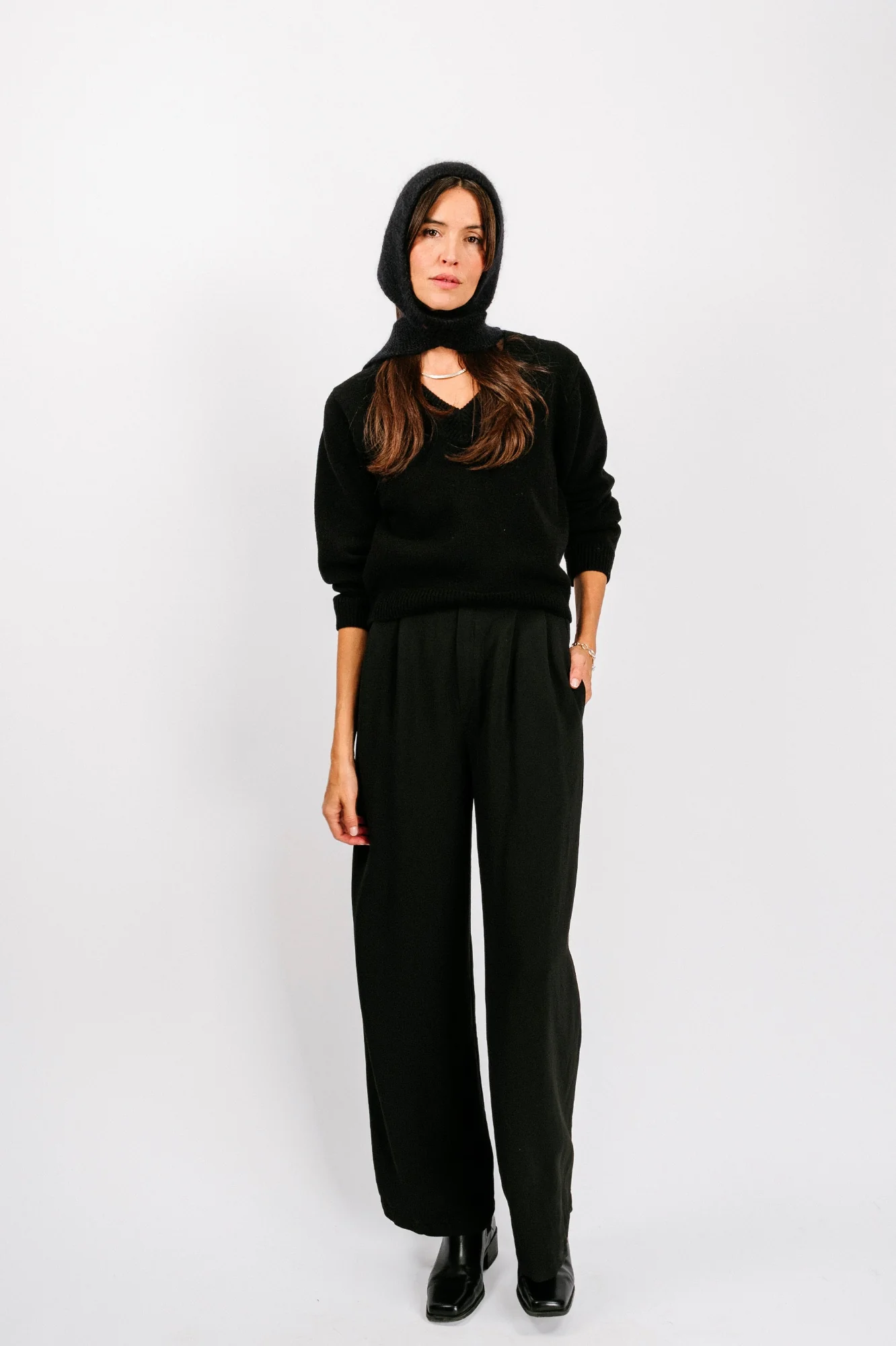 Shrunken Sloane Vee Sweater - Image 7