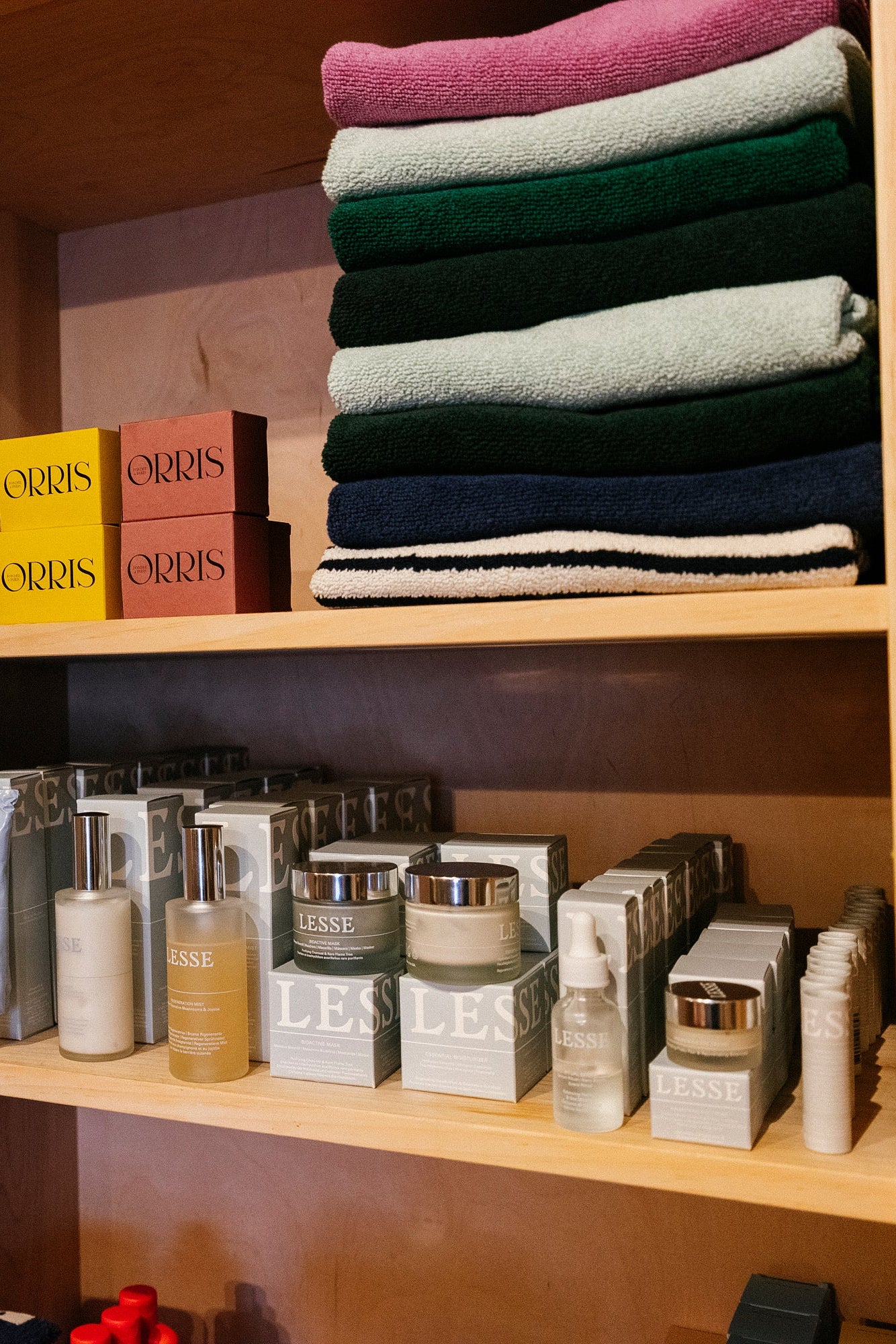 Organic Cotton Towels & Bath Mat | Navy - Image 9