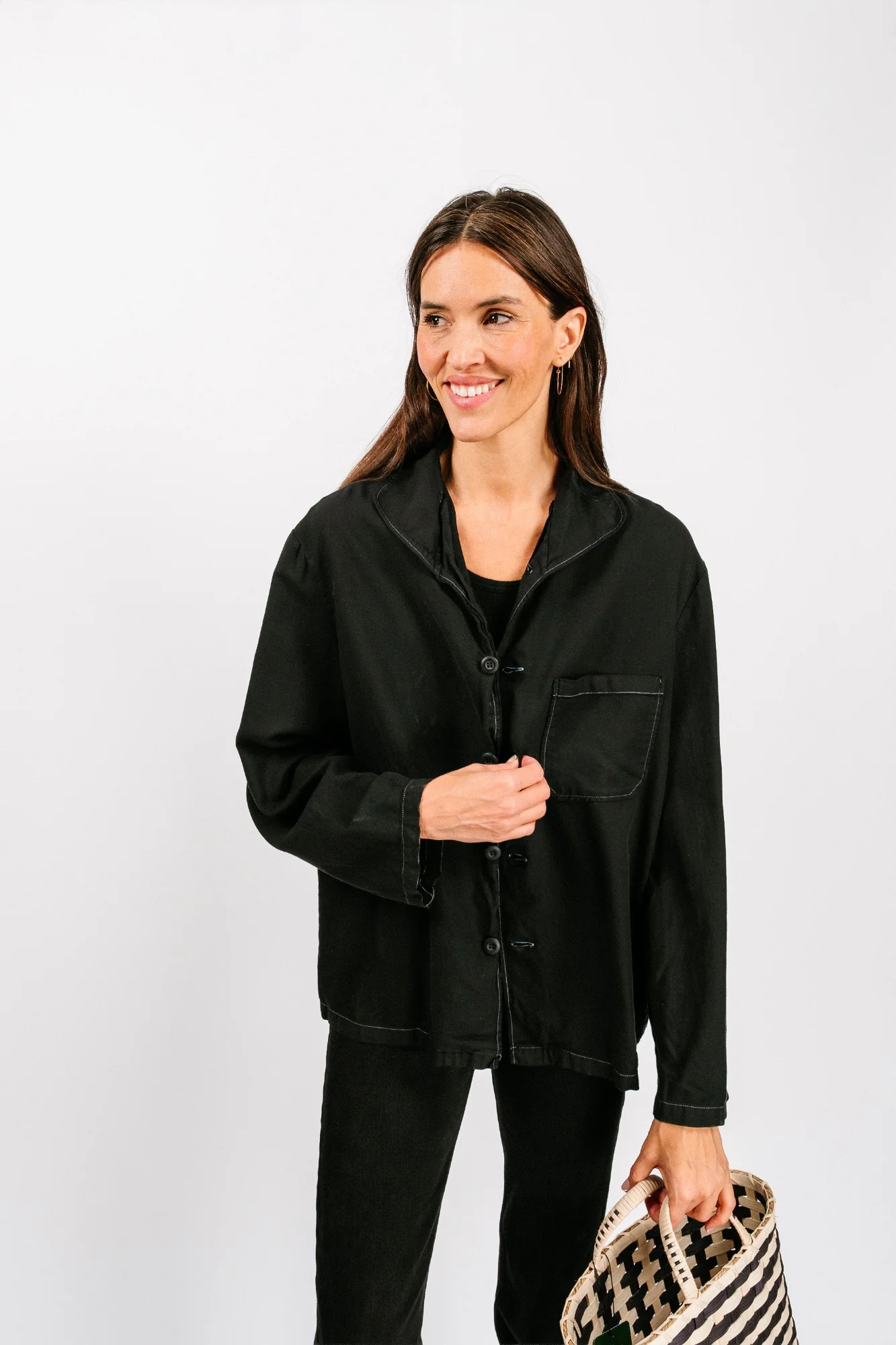 Vintage Illustrator Shirt | Black - Image 11