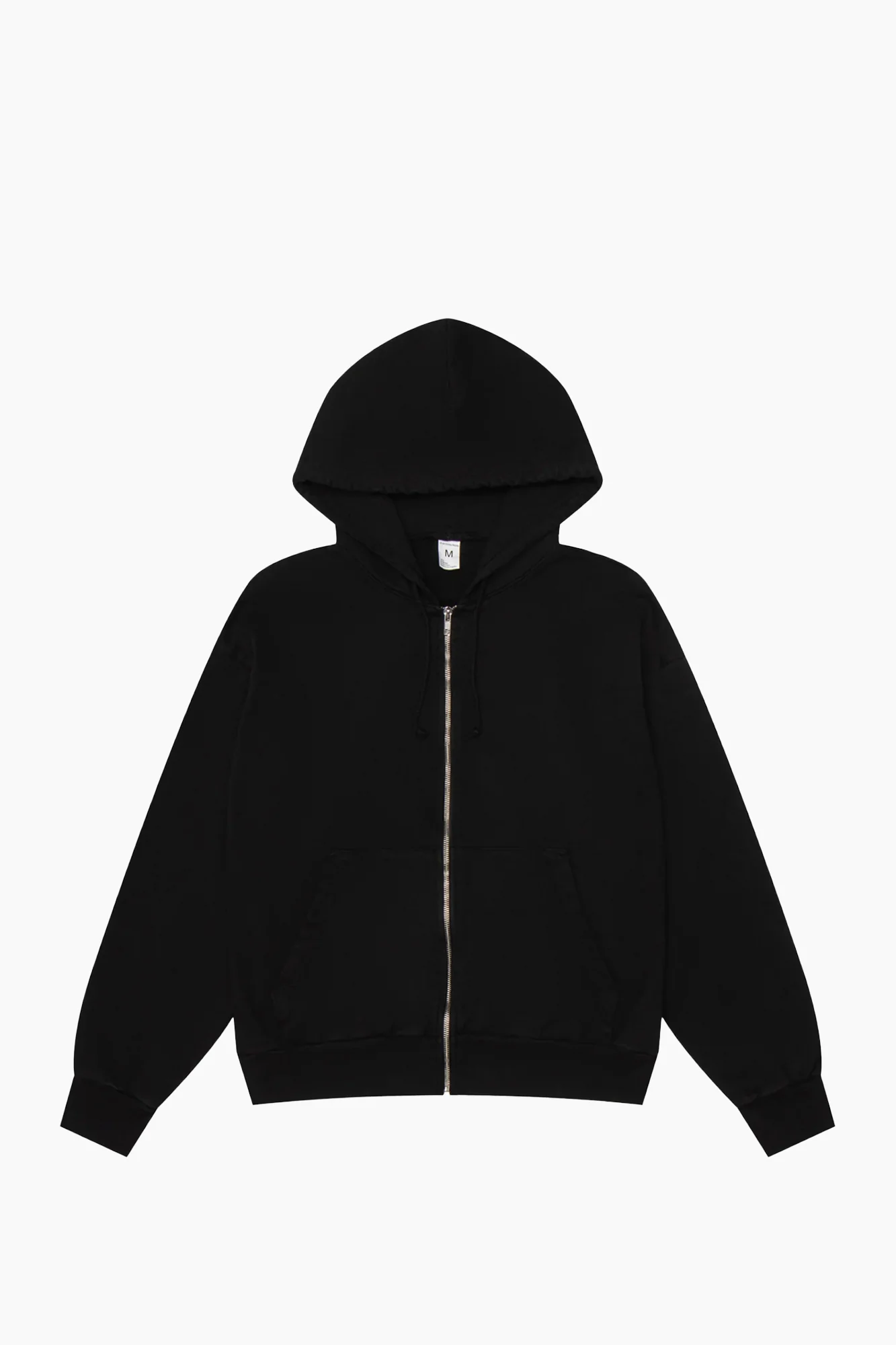 Trash Zip Up Hoodie | Black