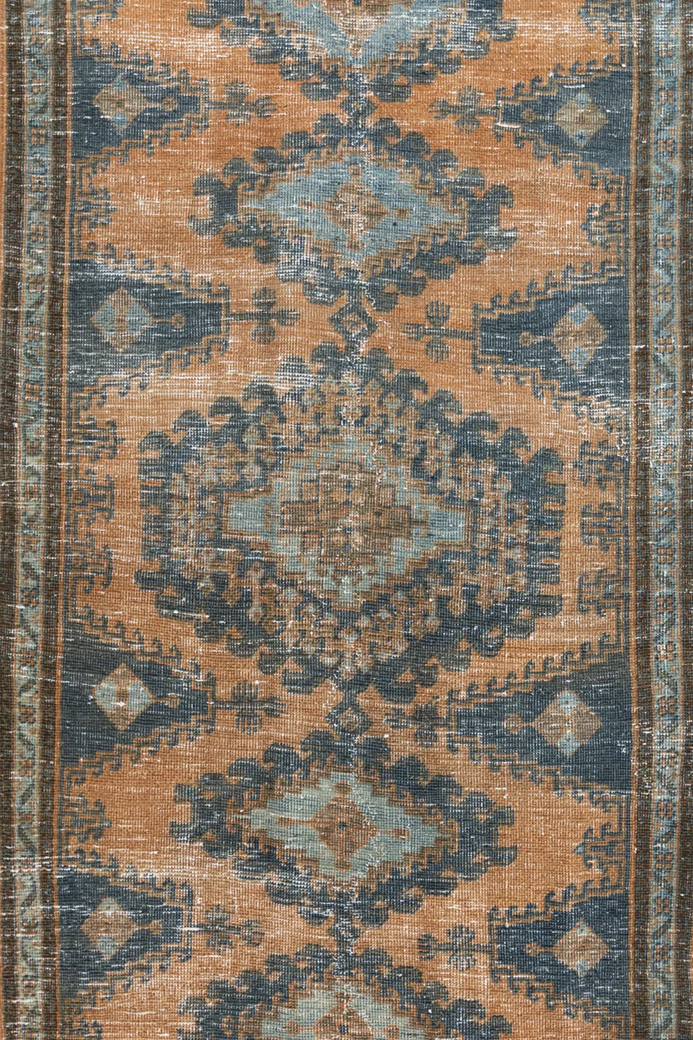 Antique Persian Viss Low Pile Rug - Image 3